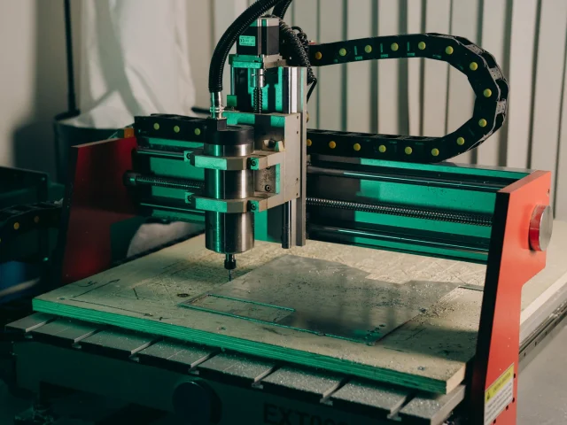 Maszyna CNC w warsztacie