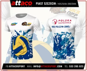 Sublimierte Camp-Shirts für Piast Szczecin