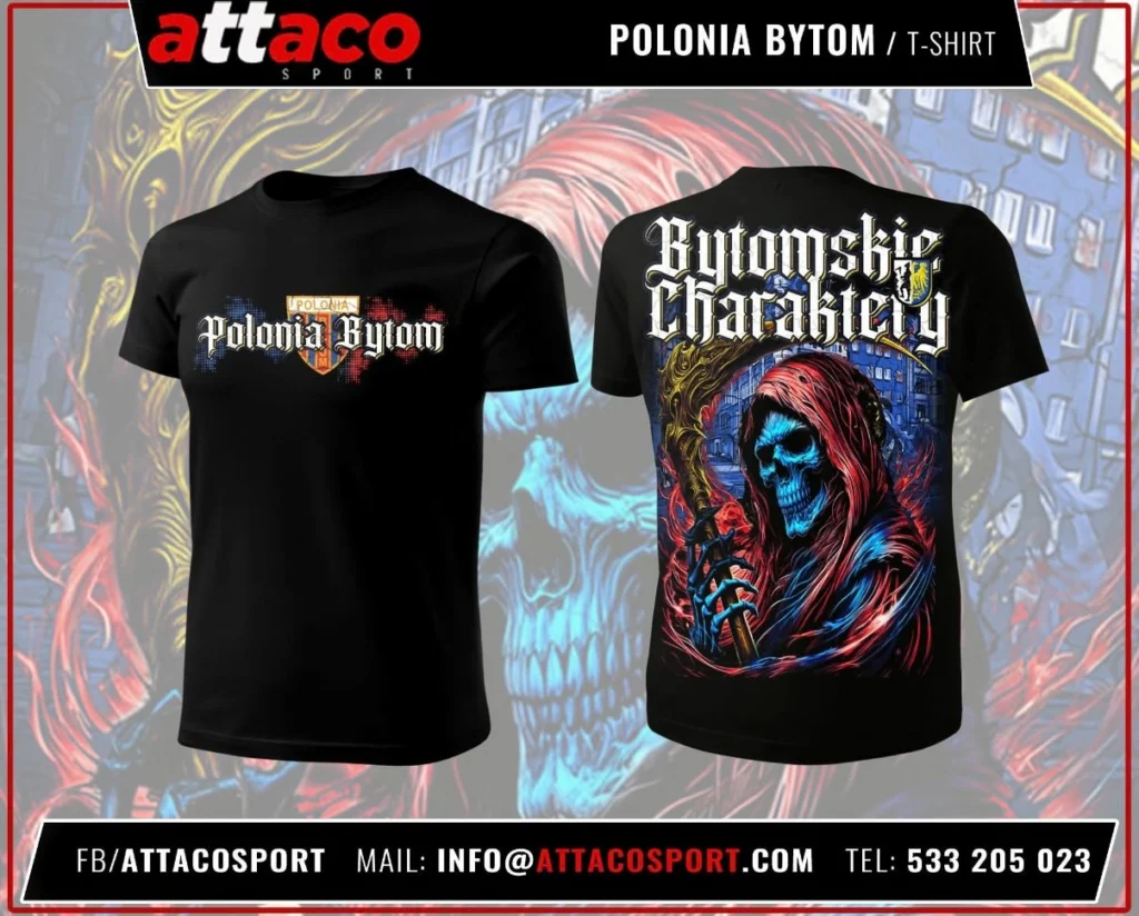 T-Shirt „Bytomskie charaktery“ für Polonia Bytom