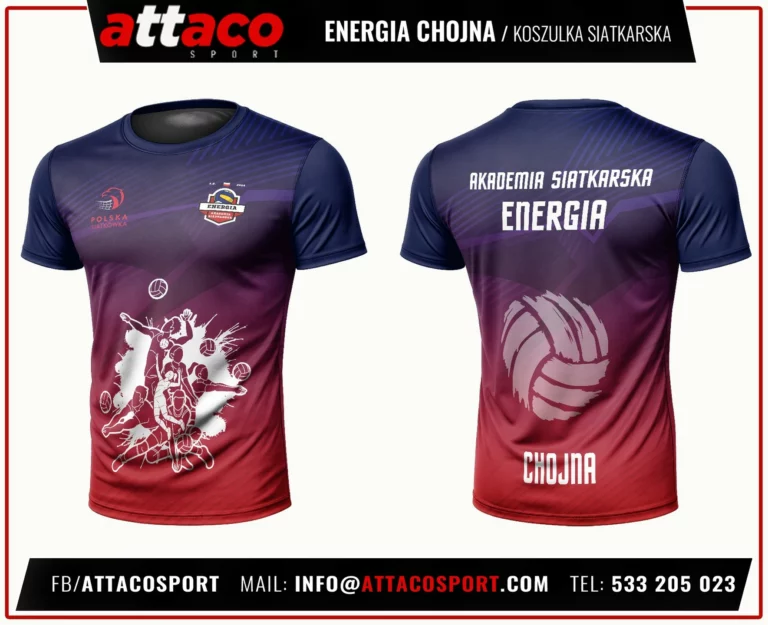 Trikots für den Volleyballverein Energia Chojna