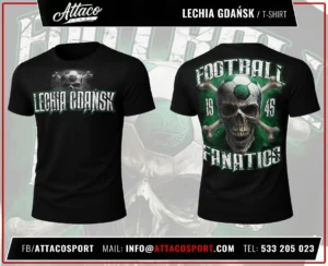 T-Shirts „Football Fanatics“ für Fans von Lechia Gdańsk