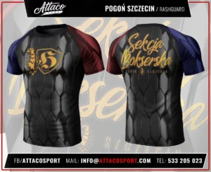 Rashguards für die Boxabteilung von Pogoń Szczecin