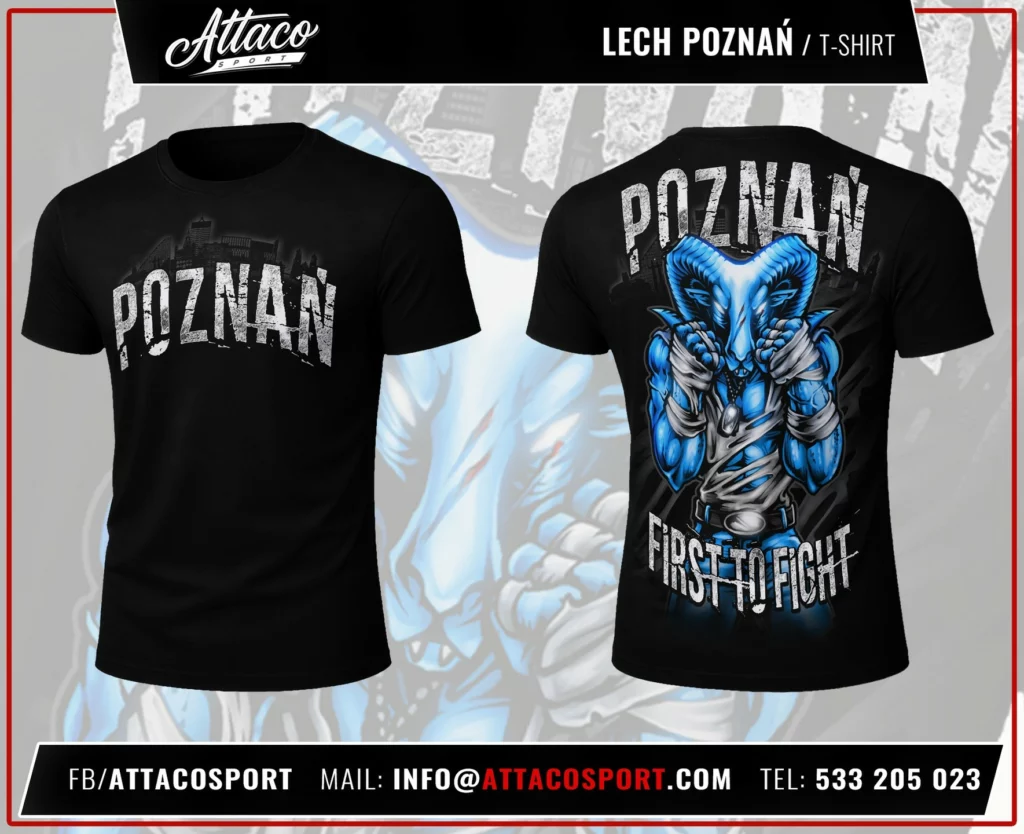 T-shirts till Lech Poznańs supportrar