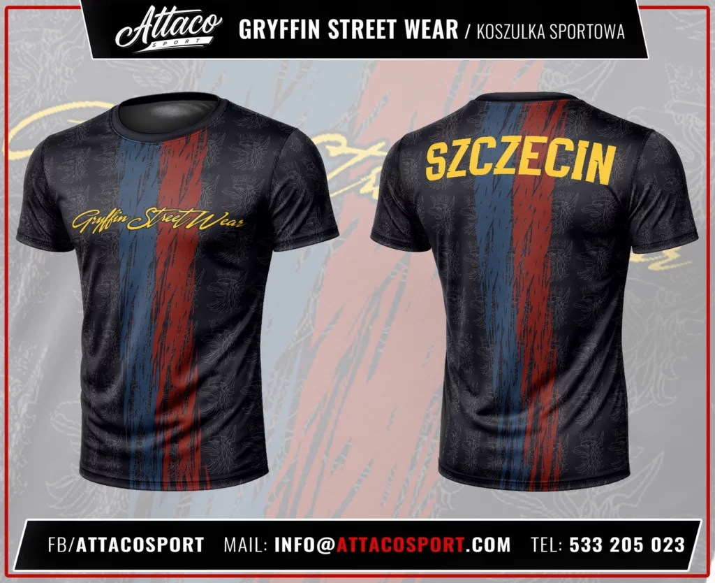 Sporttröjan ”Szczecin” till Gryffin Street Wear
