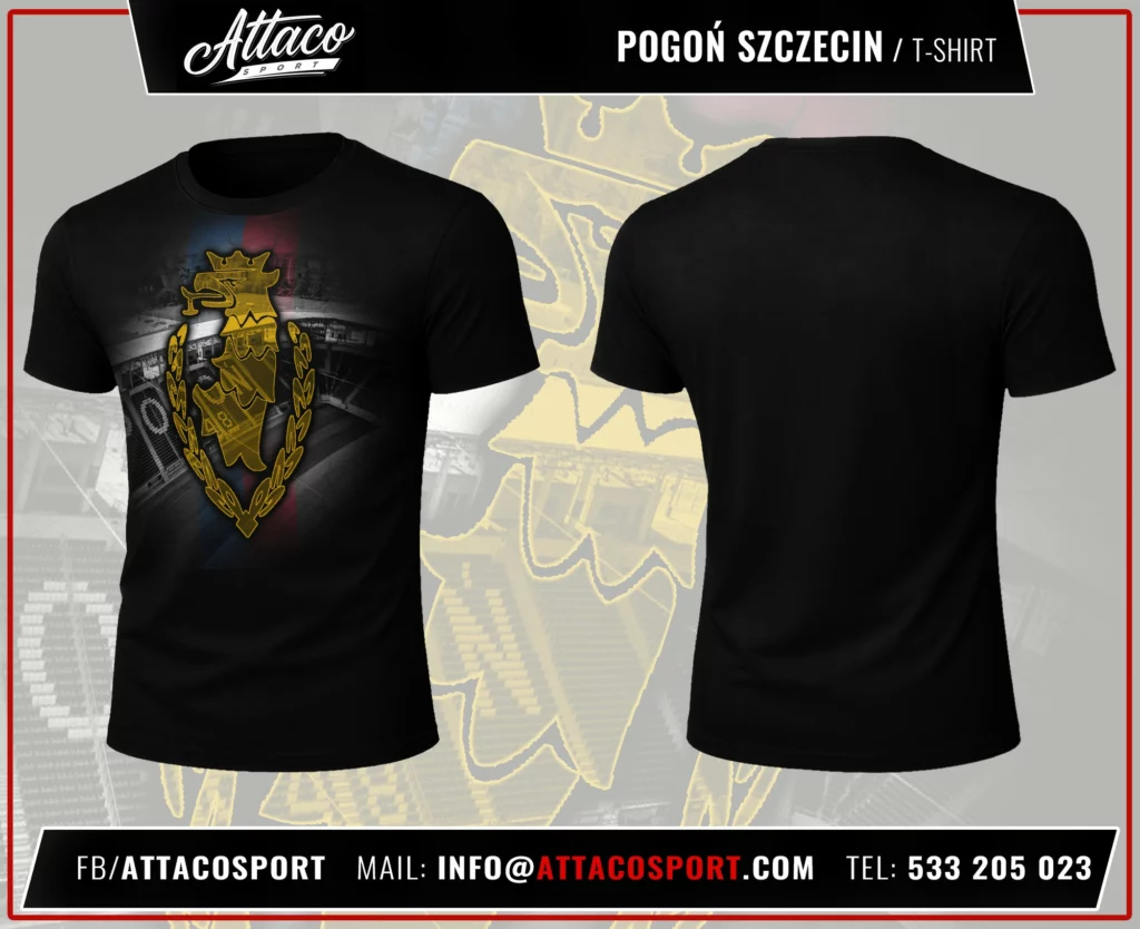 Stadion-t-skjorte til Pogoń Szczecins supportere