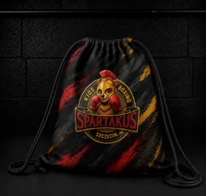Turnbeutel „Spartakus“ für den Boxclub aus Szczecin