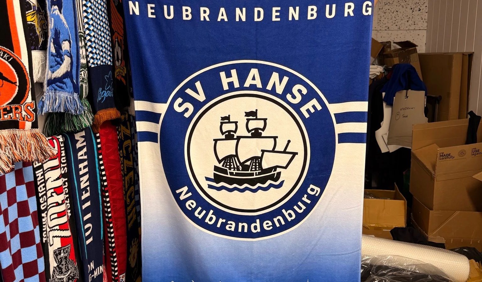 Strandtuch für den SV Hanse Neubrandenburg