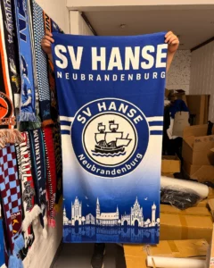 Strandtuch für den SV Hanse Neubrandenburg