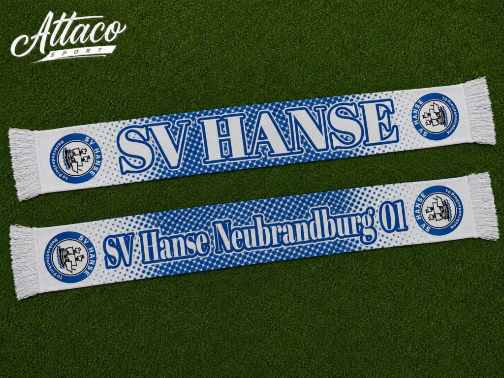 Dobbeltsidig skjerf til SV Hanse Neubrandenburg