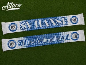 Zweiseitiger Schal für den SV Hanse Neubrandenburg