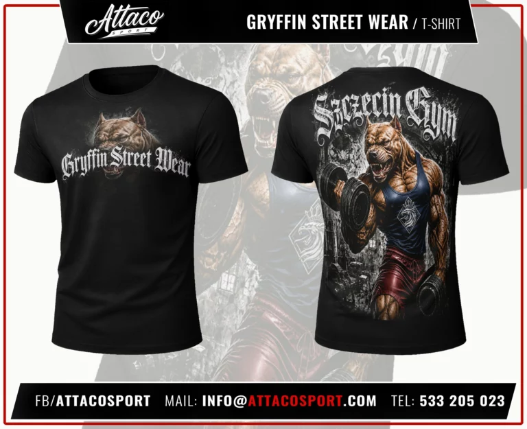 T-Shirt mit Rasterdruck für Gryffin Street Wear