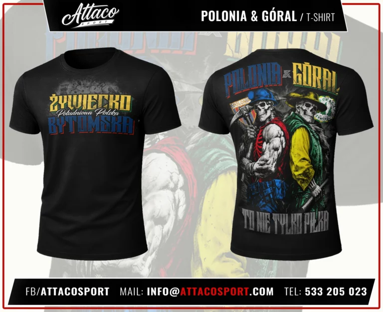 T-Shirts für den Fanverein von Polonia Bytom