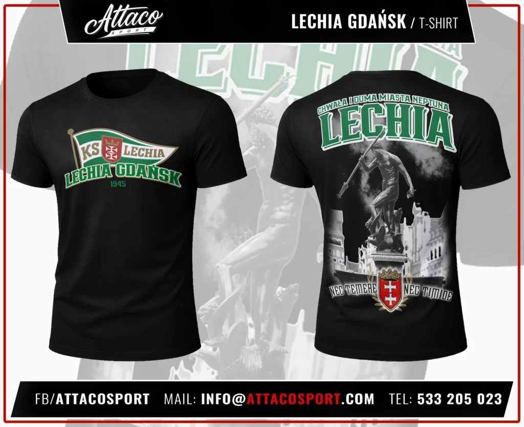 T-skjorte til Lwy Północy – Lechia Gdańsk