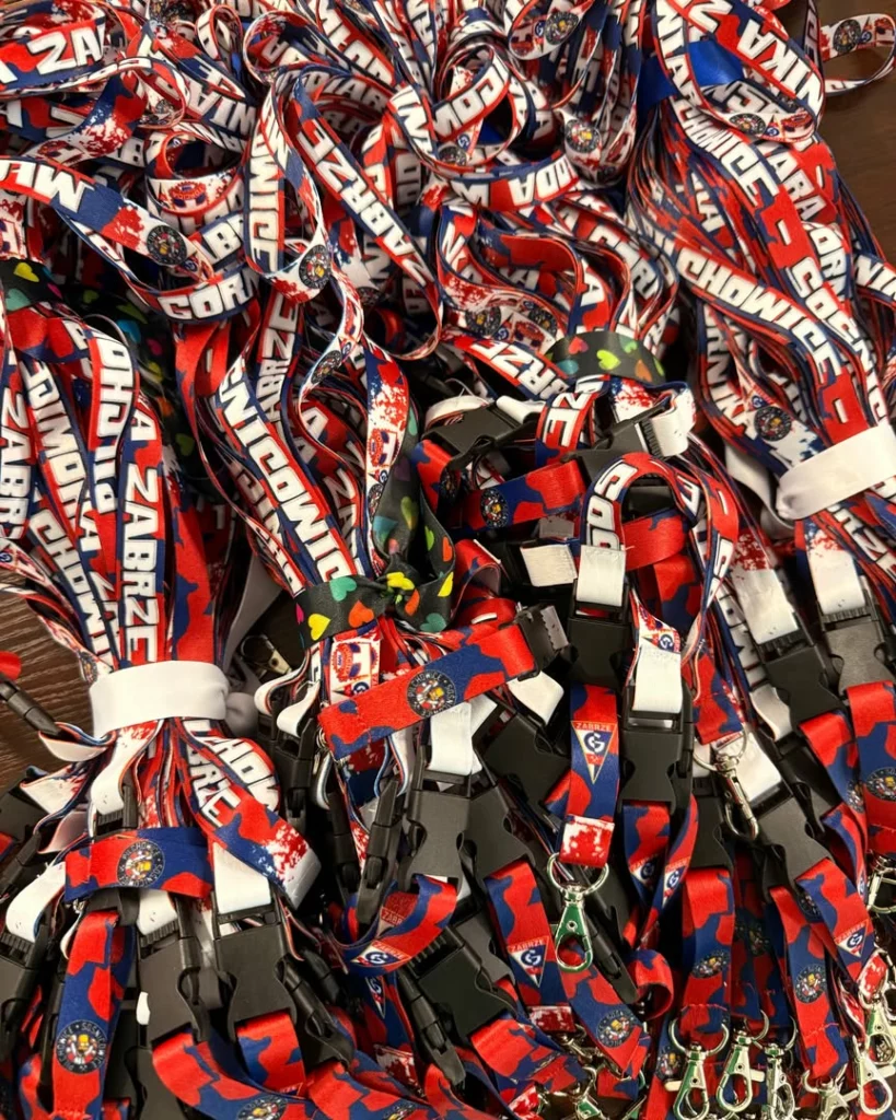 Nøkkelbånd til unge supportere av Górnik Zabrze