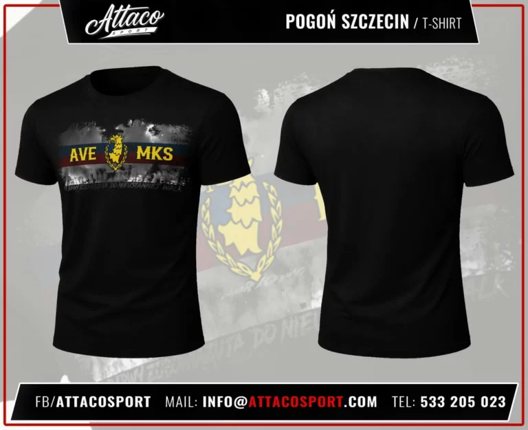 T-Shirt für den Fan Shop von Pogoń Szczecin
